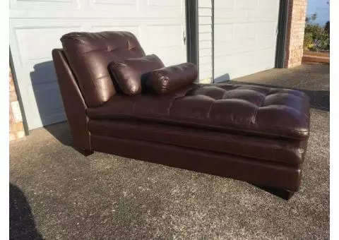 Oversized Lounging couch chair for a den, bedroom or family room