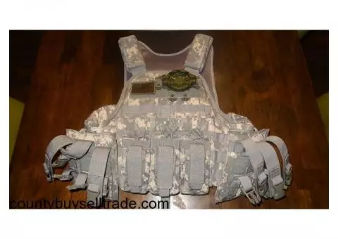 Tactical Gear Camo Vest and more